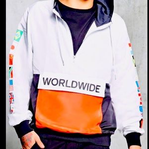 FOREVER 21 (21MEN) WORLDWIDE HOODIE